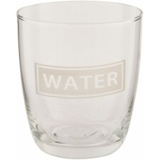 Trinkglas Ø 8x9 cm Water