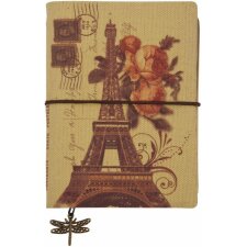 Taccuino nostalgico PARIS 9x12 cm