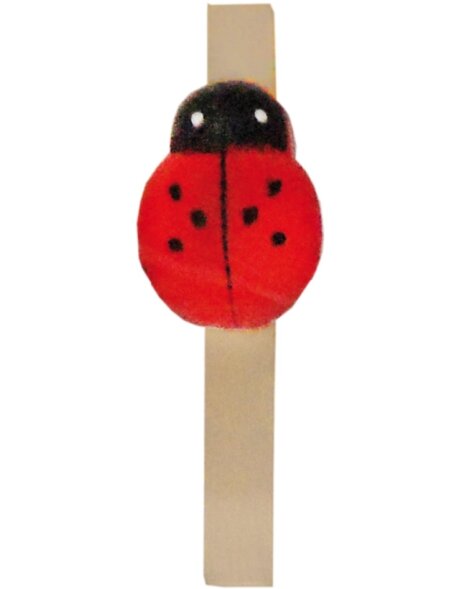 Parentheses 2.5 cm ladybird 40 pieces