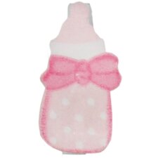 Note clips BABY BOTTLE 4.5 cm pink