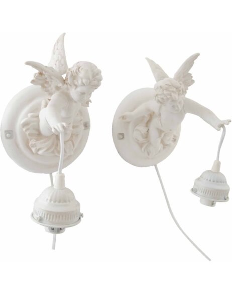 Set di lampade da parete Angeli romantici