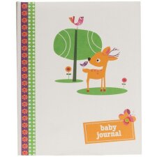 Baby dagboek Mille Marille oranje