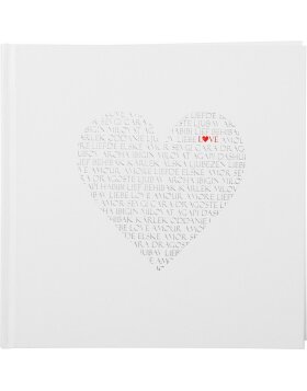 Goldbuch Hochzeits-Einsteckalbum Love 200 Fotos 10x15 cm