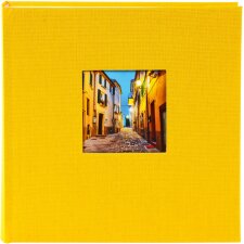 Goldbuch Einsteckalbum Bella Vista 200 Fotos 10x15 cm gelb