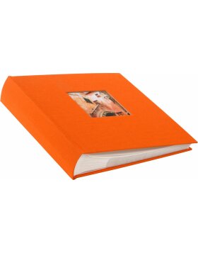 Goldbuch Einsteckalbum Bella Vista 200 Fotos 10x15 cm orange