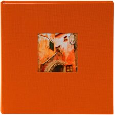 Goldbuch Einsteckalbum Bella Vista 200 Fotos 10x15 cm orange