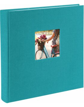 Goldbuch Photo Album Bella Vista turquoise 25x25 cm 60 white sides