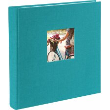 Goldbuch Álbum de Fotos Bella Vista turquesa 25x25 cm 60 páginas blancas