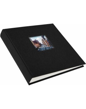 Goldbuch Album fotografico Bella Vista nero 25x25 cm 60 pagine bianche