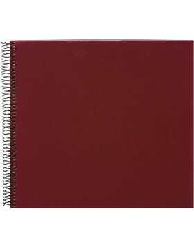 Goldbuch Spiral album Bella Vista wine-red 35x30 cm 40 white sides