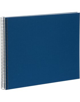 Goldbuch Álbum espiral Bella Vista azul 35x30 cm 40 páginas blancas