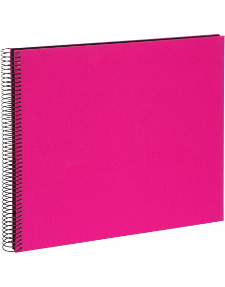 Goldbuch Spiralalbum Bella Vista pink 35x30 cm 40 schwarze Seiten