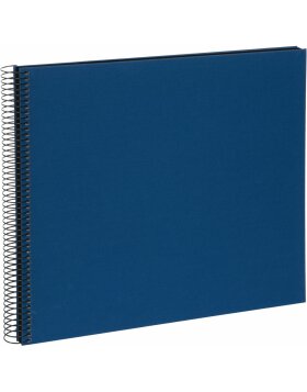 Goldbuch album à spirales Bella Vista bleu 35x30 cm 40 pages noires
