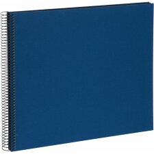 Goldbuch Spiraal Album Bella Vista blauw 35x30 cm 40 zwarte paginas