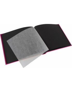 Goldbuch Schraubalbum Bella Vista pink 30x25 cm 40 schwarze Seiten