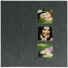 Álbum de fotos STYLE gris oscuro 30x31 cm