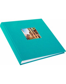 Goldbuch Álbum de Fotos Bella Vista turquesa 30x31 cm 60 páginas blancas