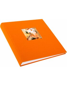 Goldbuch Fotoalbum Bella Vista orange 30x31 cm 60 weiße Seiten