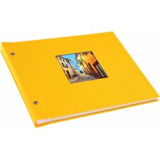 Album a vite Goldbuch Bella Vista assortito 39x31 cm 40 pagine bianche