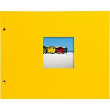 Goldbuch Album à vis Bella Vista jaune 39x31 cm 40 pages blanches