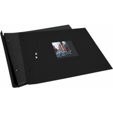 Goldbuch Álbum de rosca Bella Vista negro 39x31 cm 40 páginas negras