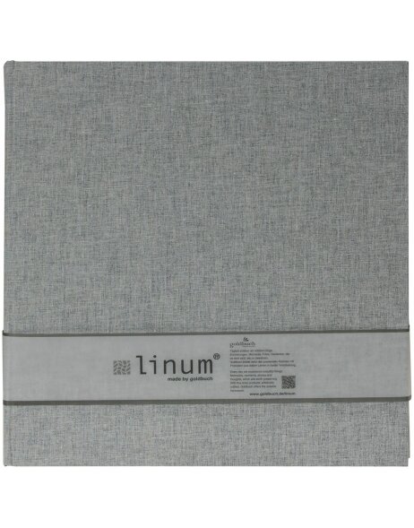 Photo Album Linum gray 30x31 cm