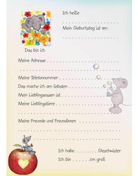 HAPPY FRIENDS Freundebuch Kindergarten