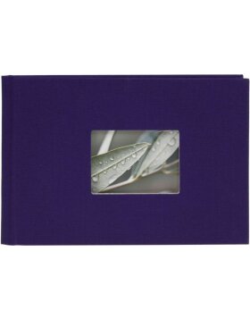Mini álbum Bella Vista púrpura para 12 fotos 10x15 cm