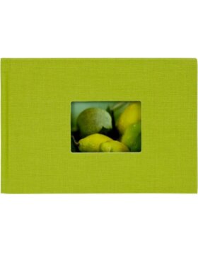 Bella Vista Minialbum grün für 12 Fotos 10x15 cm