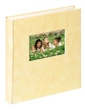 Walther Álbum de Fotos Trendline crema 28x30,5 cm 60 páginas blancas