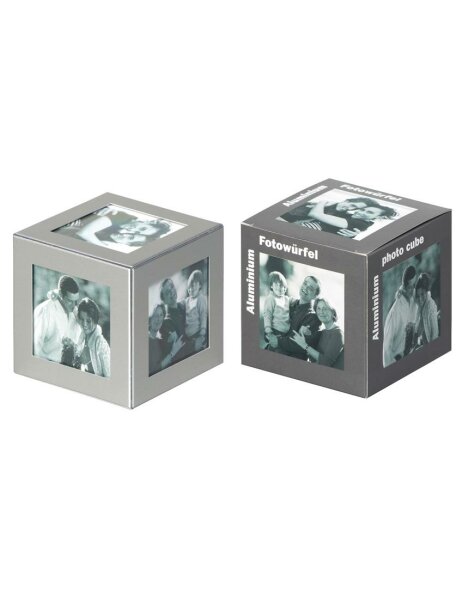 aluminium photo cube