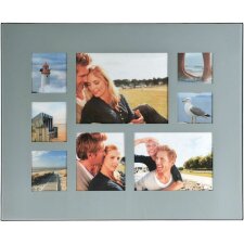 LIVING photo gallery frame for 8 pictures