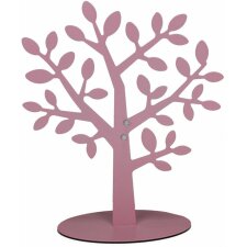 Árbol genealógico de metal rosa magnético