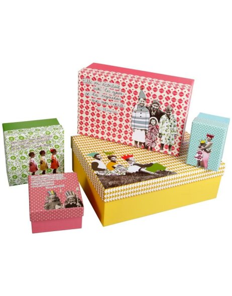 5er Set Gift Boxes  Zo&eacute; de las Cases