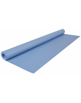 Papier kraft 10x0,7m rouleau bleu fonc&eacute;