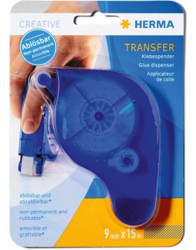 HERMA Glue dispenser Transfer  removable  blue 15m