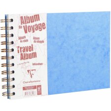 Travel Album Leeftijd Tas a5 gelinieerd 80 vel blauw