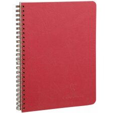 Spiral book 16x21 Age Bag A5 lined 80 sheets red