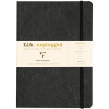 Notebook Age Bag Roadbook A5 64 kartki w linie - Czarny