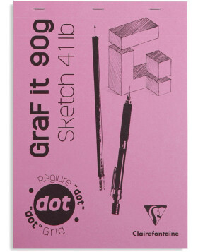 Sketchpad Graf It A5 Dot 80 fogli assortiti