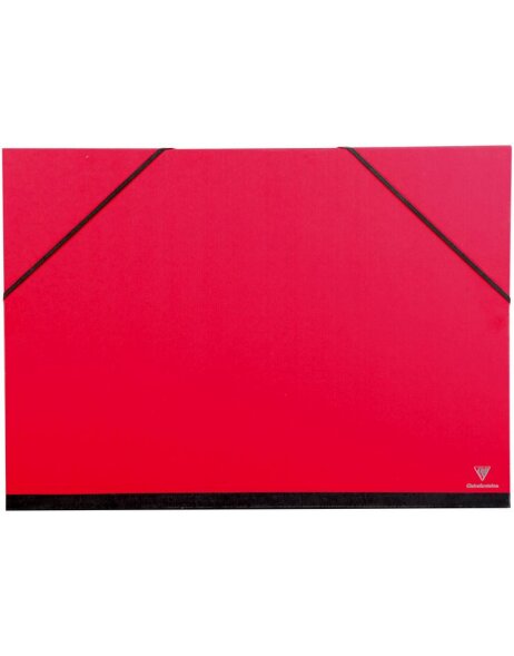 Carpeta de dibujo Clairefontaine rojo cereza para formato A3