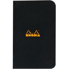 Booklet Rhodia, 7,5x12cm, 48 sheets, 80g, checkered - white