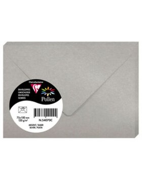 Envelopes silver 75x100 mm - 54070C