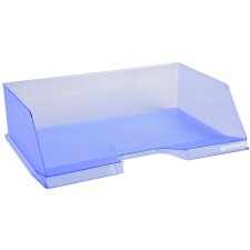 Letter tray MAXI-COMBO transversely Classic ice blue - transparent