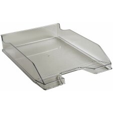 Letter tray COMBO 2 Classic Gray transparent glossy