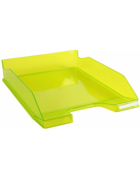 Letter tray Combo 2 Classic lemon transparent glossy