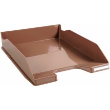Letter tray Combo 2 Classic brown transparent glossy