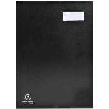 Signature file 12 compartments black A4