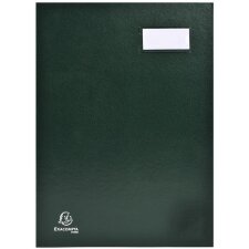 Signature file 12 compartments green A4