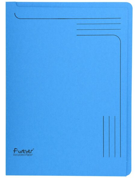 envelope folder  A4 280g  FOREVER - blue